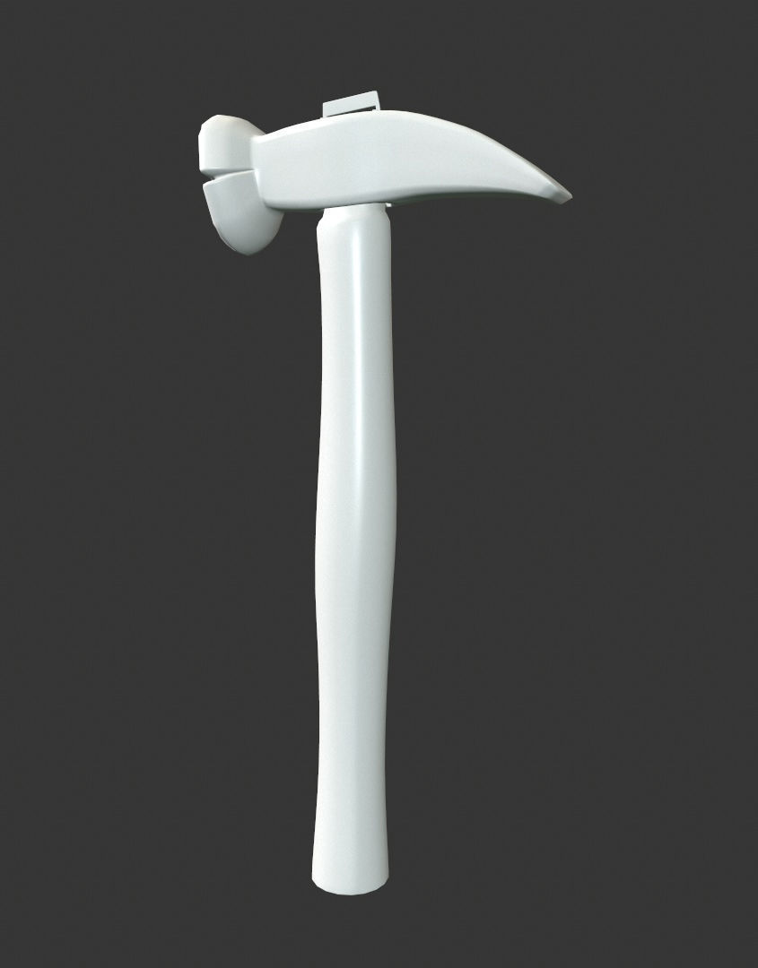 old Hammer Free 3D model_7