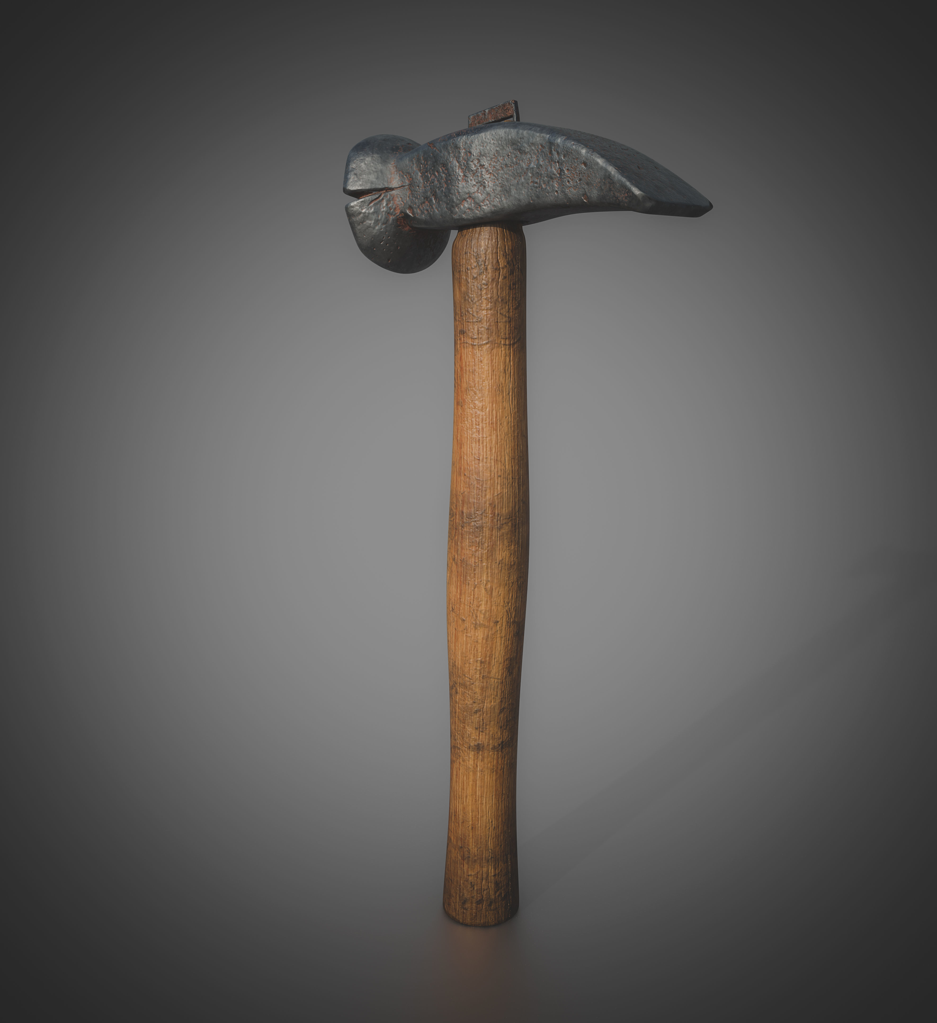 old Hammer Free 3D model_2