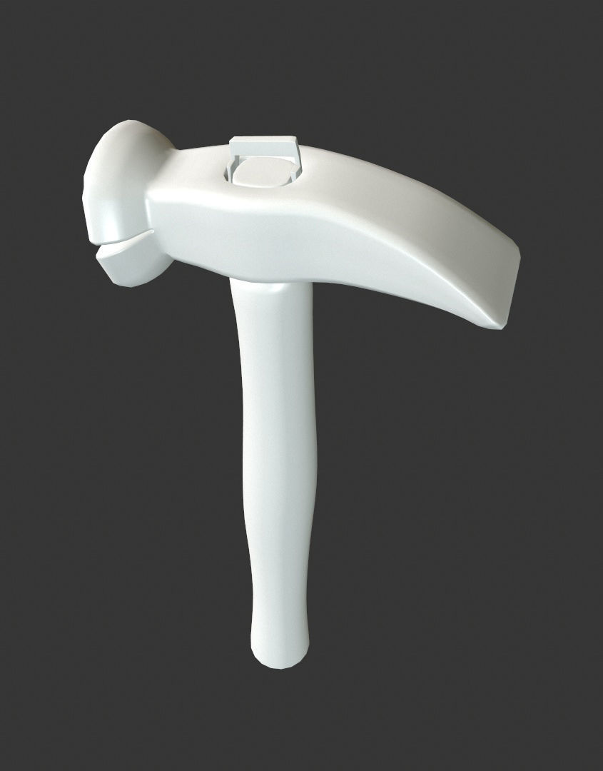 old Hammer Free 3D model_8