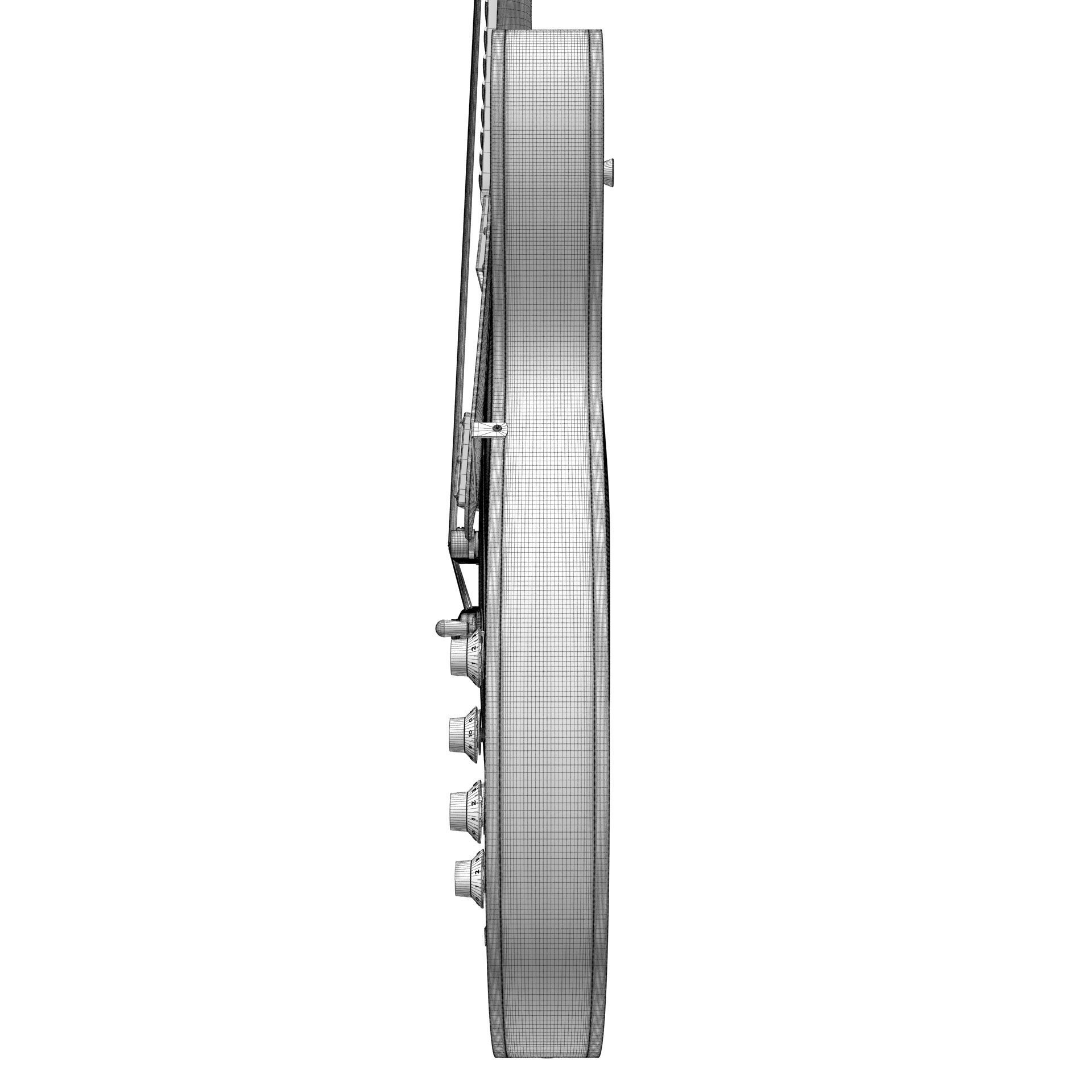 Gibson ES 335 Wine Red 3D model_21