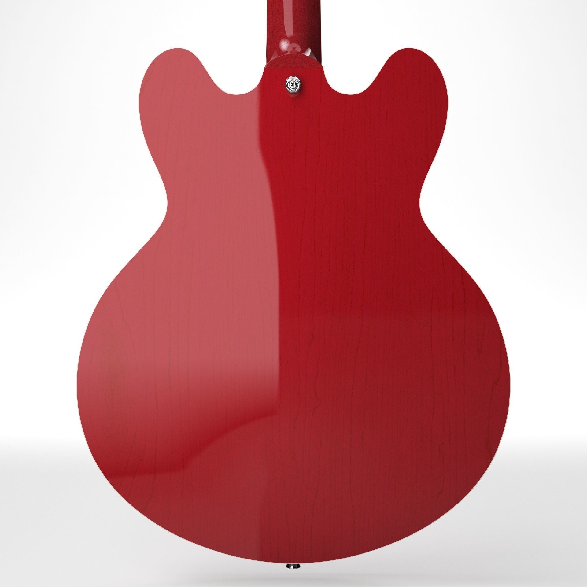 Gibson ES 335 Wine Red 3D model_6