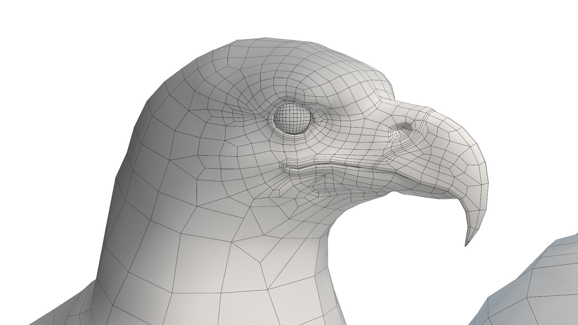 Birds Collection macaw perched on branch 3D model_101