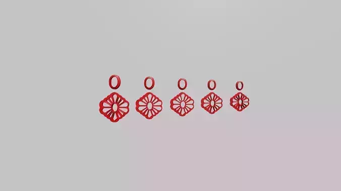 polymer clay cutters- flowers