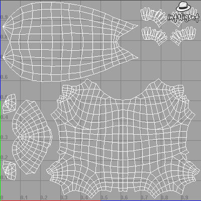 Low Poly Squirrel Low-poly 3D model_6