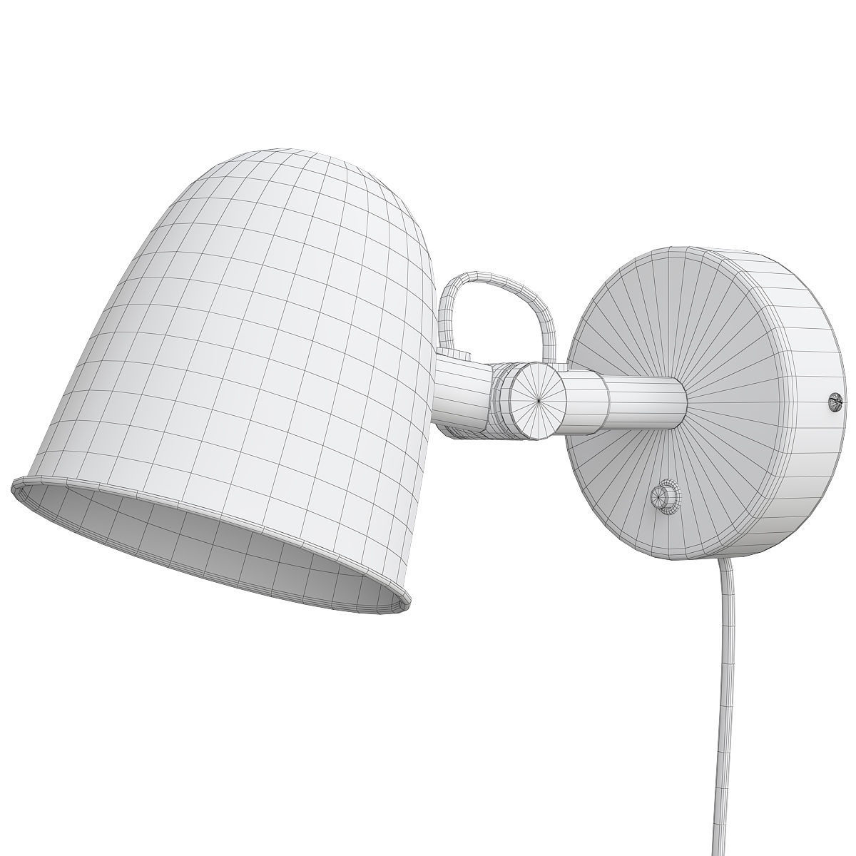 Skurup Wall Lamp by Ikea 3D model_5