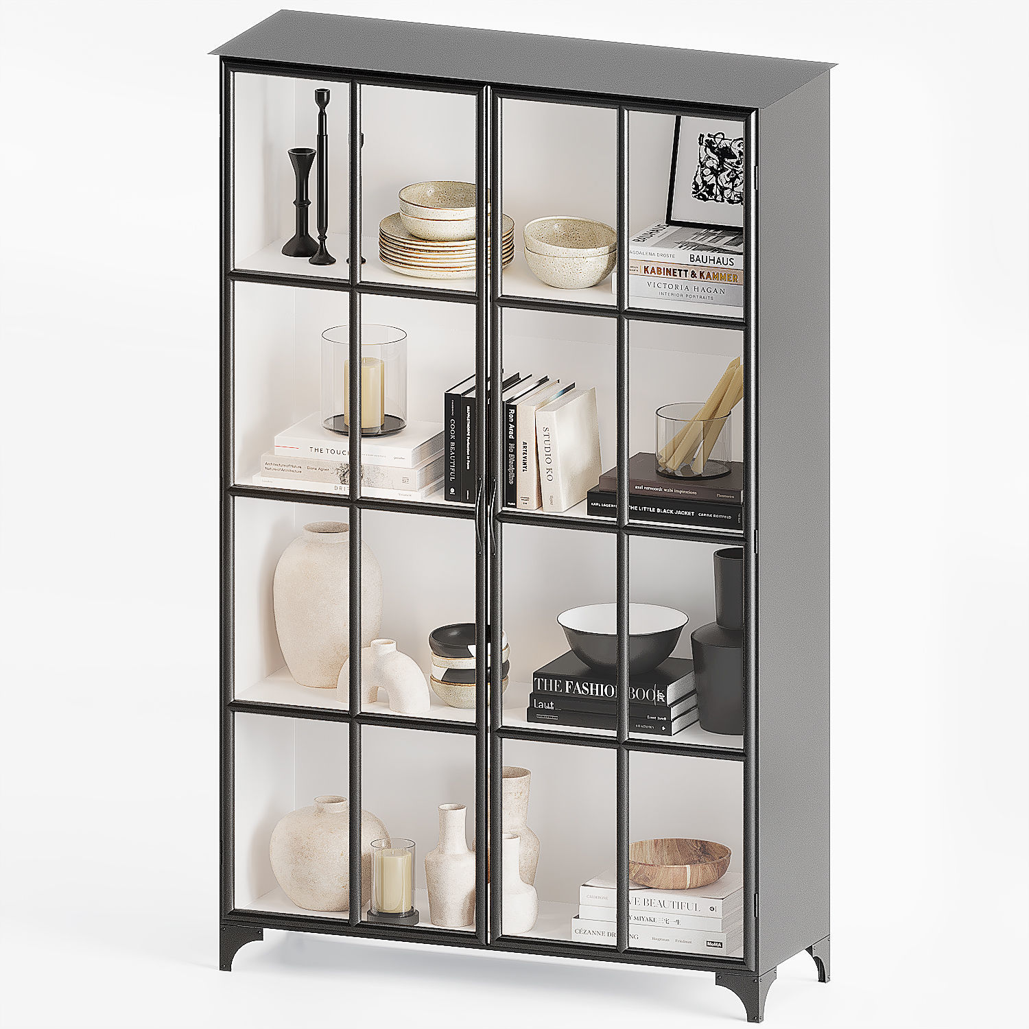 Crate and Barrel Kedzie cabinet 3D model_3