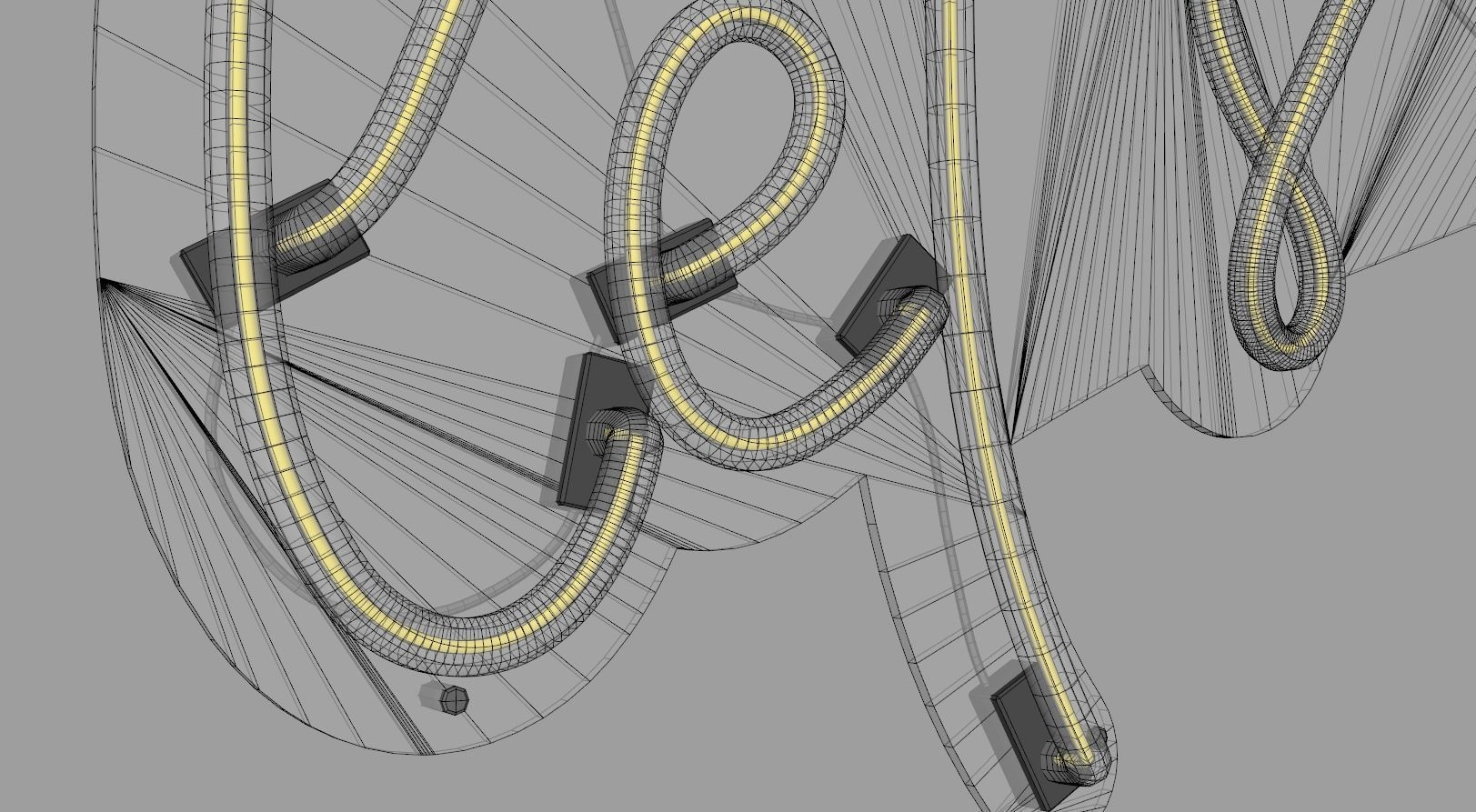 Lets Dance - Neon Sign 3D model_9