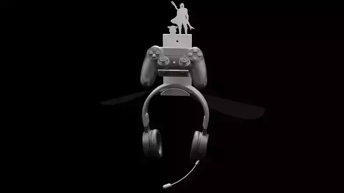 Controller and Headset Holder - 17 different models 3D print model