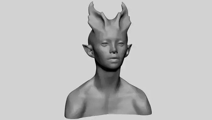 Fantasy Female Head v11