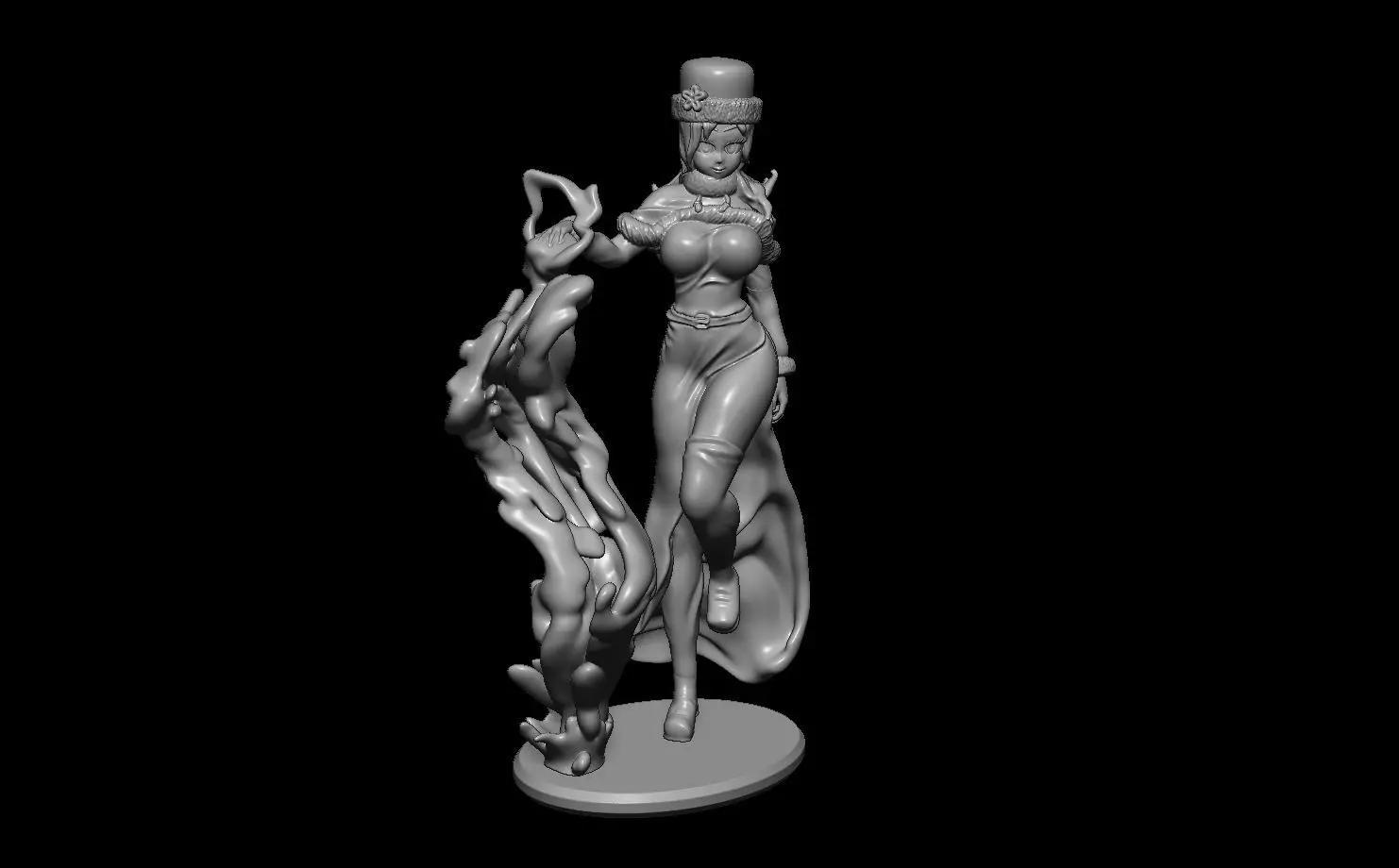 Fairy Tail Juvia Lockser 3D print model