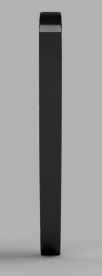 Tesla 3d logo 2 3D model_2