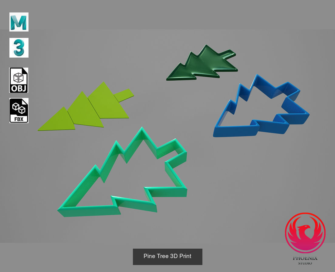 Christmas Objects Pack 3D Model Collection_6