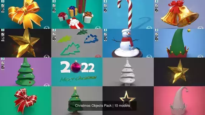 Christmas Objects Pack