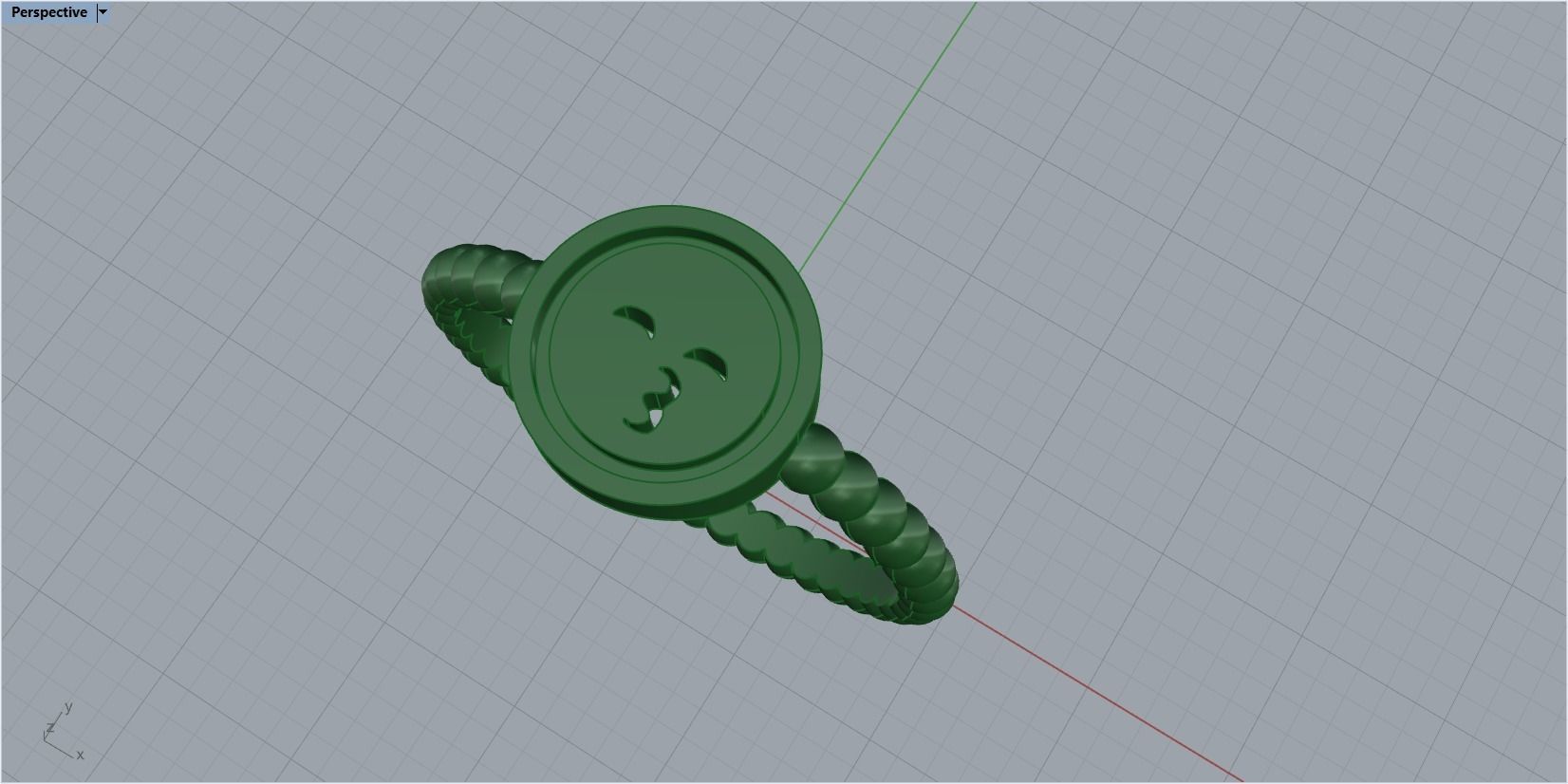 ring smiley 3D print model_18