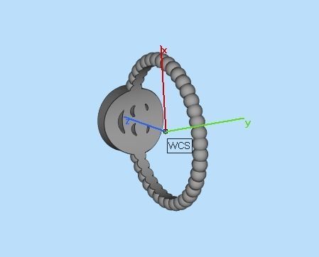 ring smiley 3D print model_22