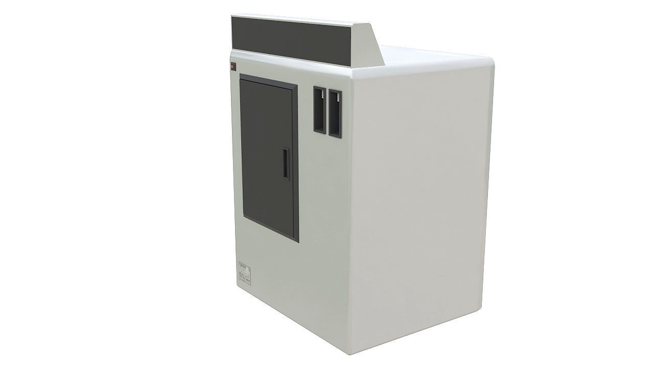 washing machine top load 3D model_4