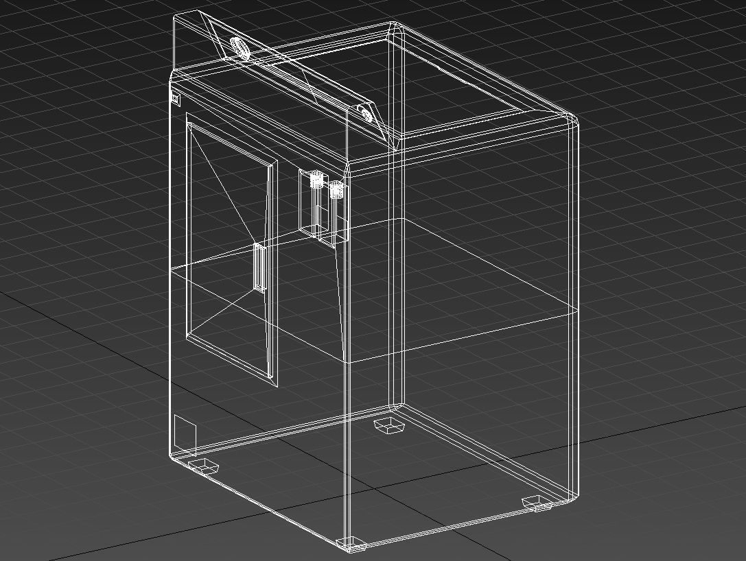 washing machine top load 3D model_15