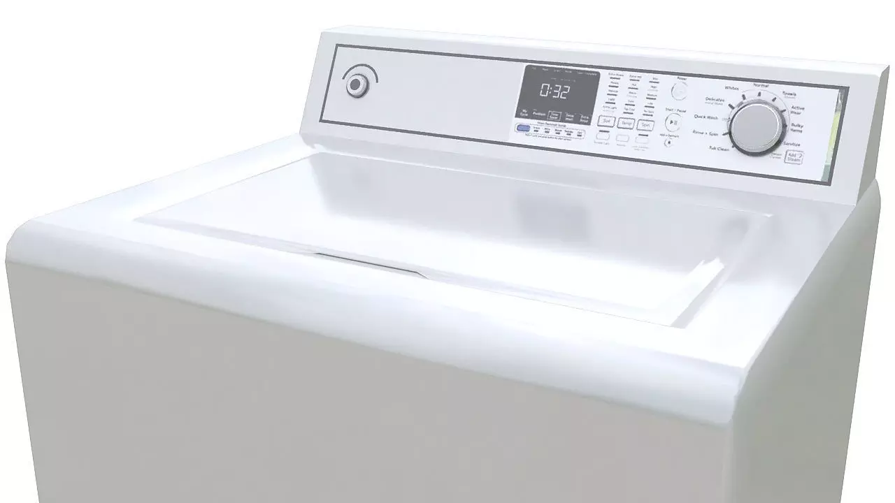 washing machine top load 3D model_0