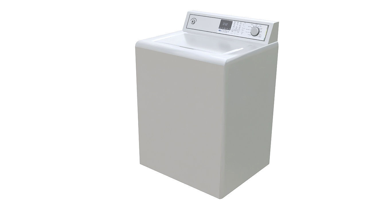 washing machine top load 3D model_1
