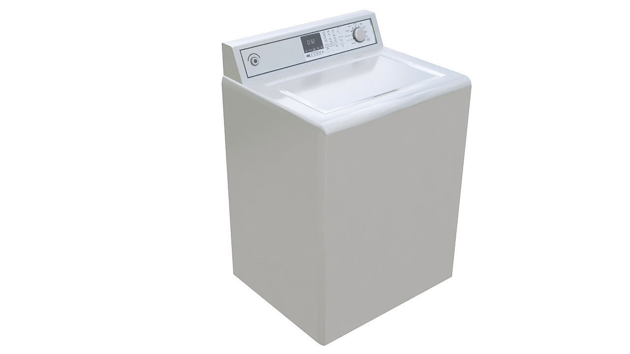 washing machine top load 3D model_3