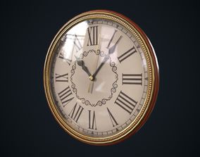 Virgil Abloh x IKEA MARKERAD TEMPORARY Wall Clock 3D model