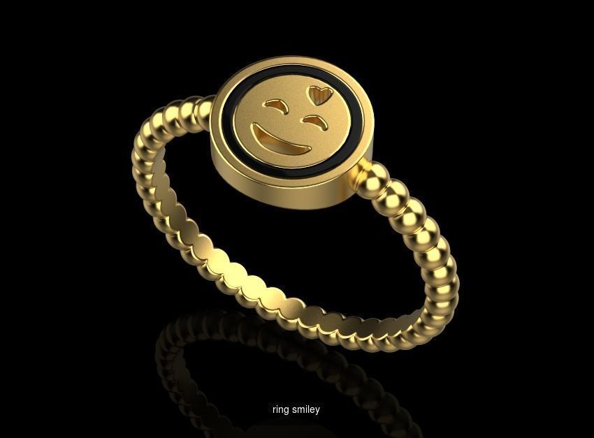 collection ring smiley _8