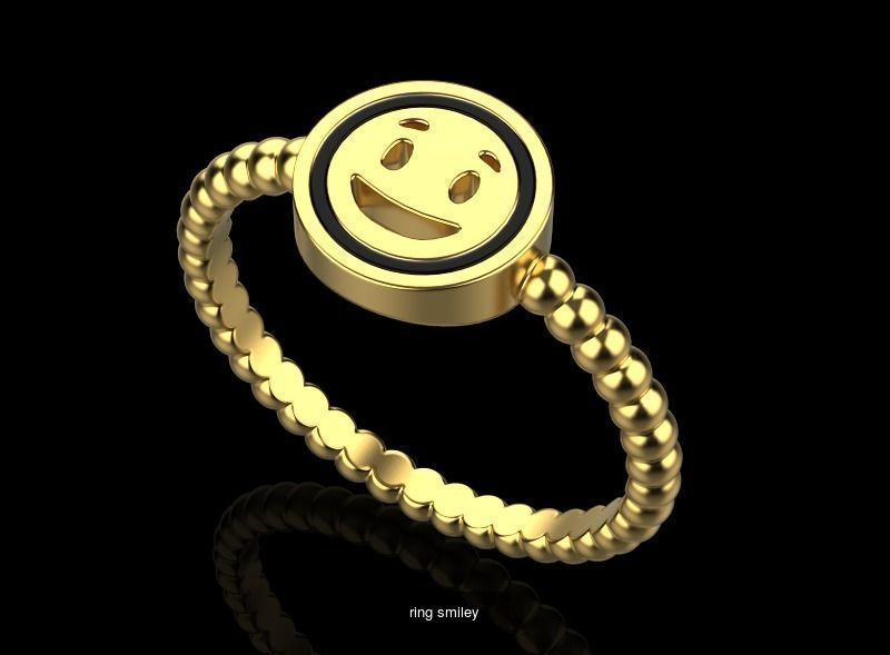 collection ring smiley _5