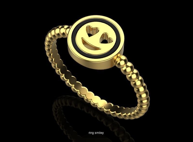 collection ring smiley _7