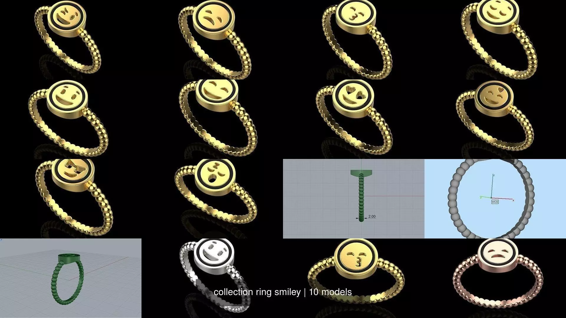 collection ring smiley _0