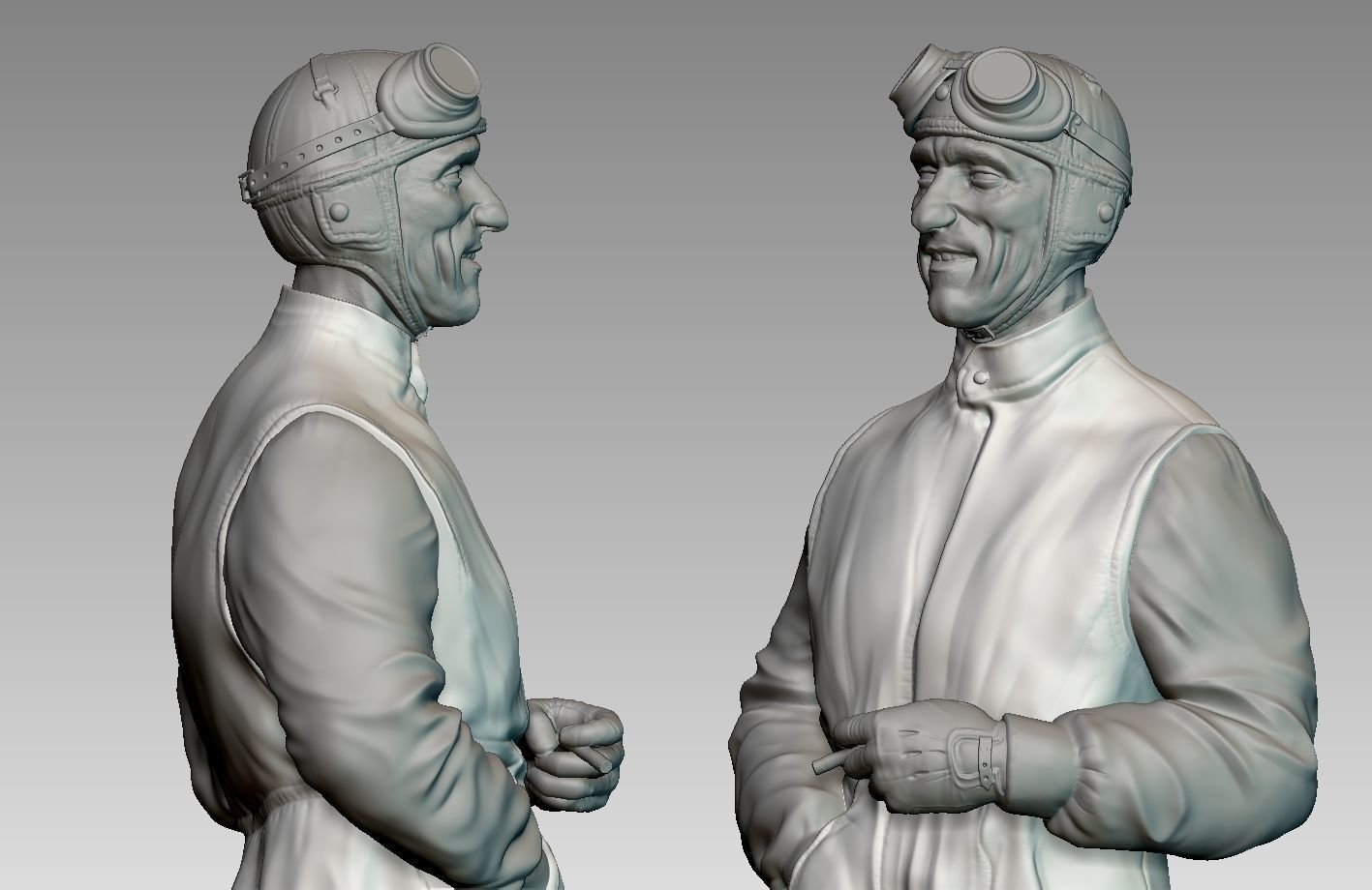 Car Driver Tazio Nuvolari 3D print model_11