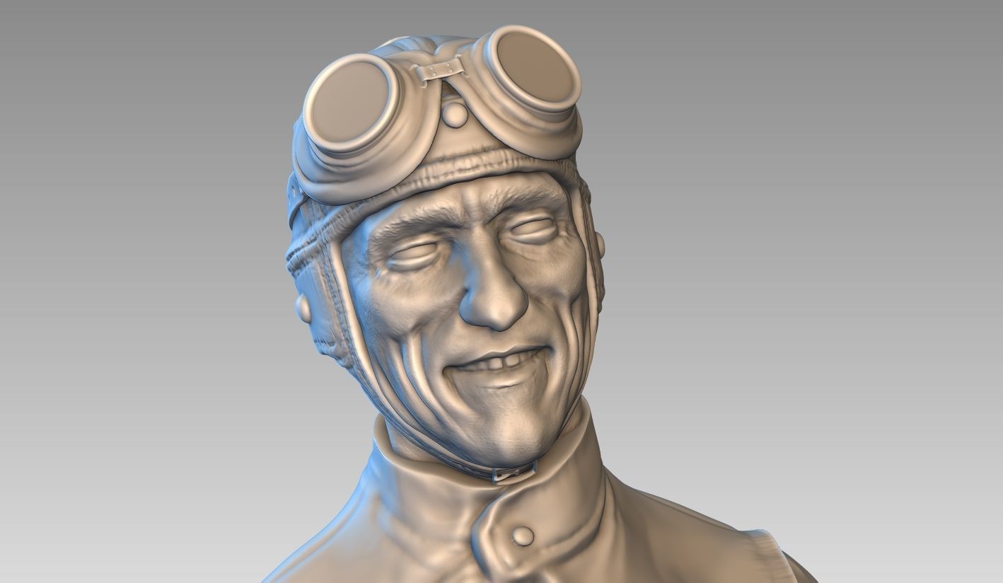 Car Driver Tazio Nuvolari 3D print model_18