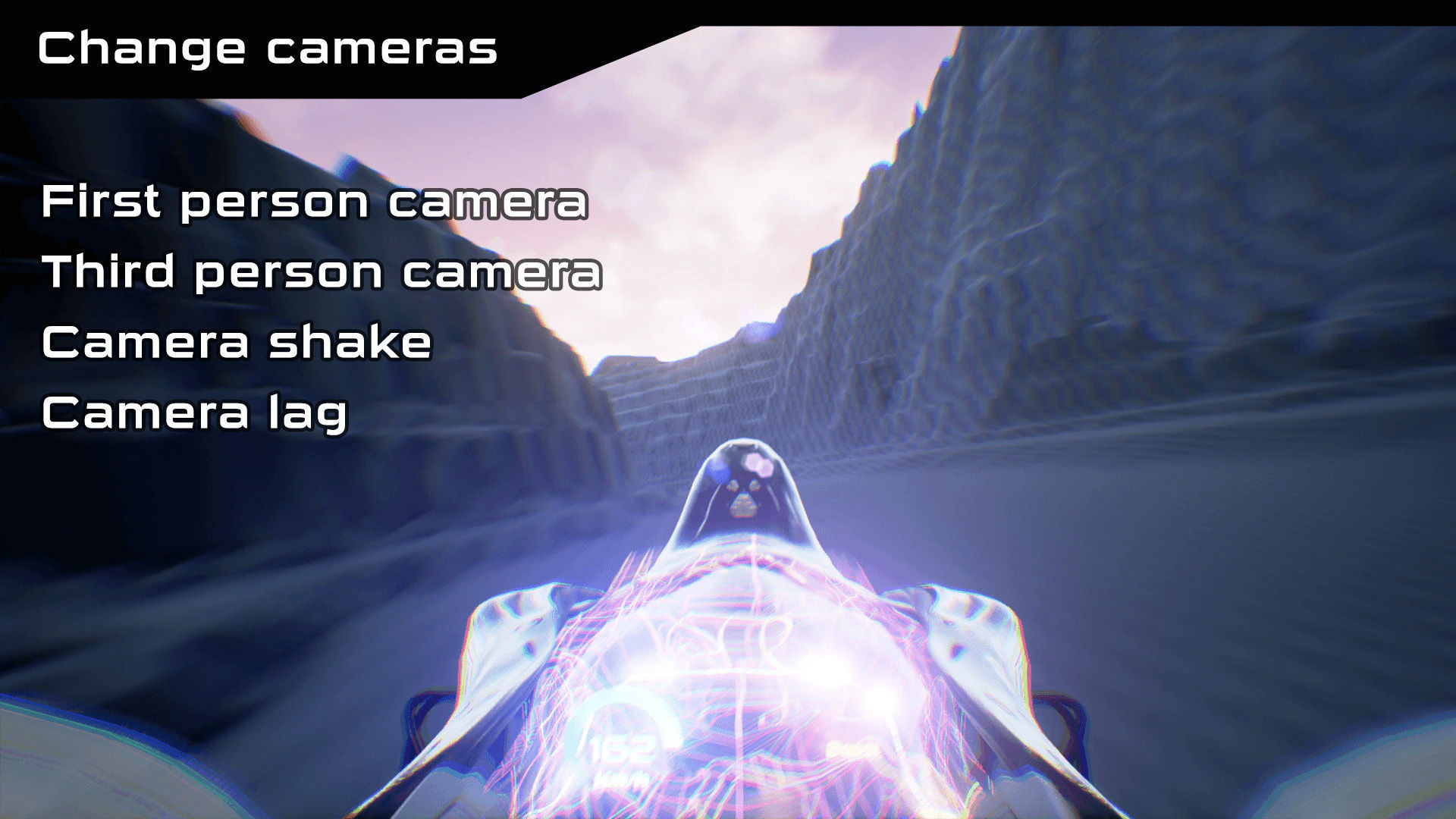 Hoverbike System Low-poly 3D model_3