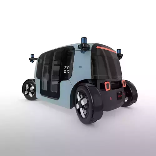 Zoox Autonomous Car  3D model