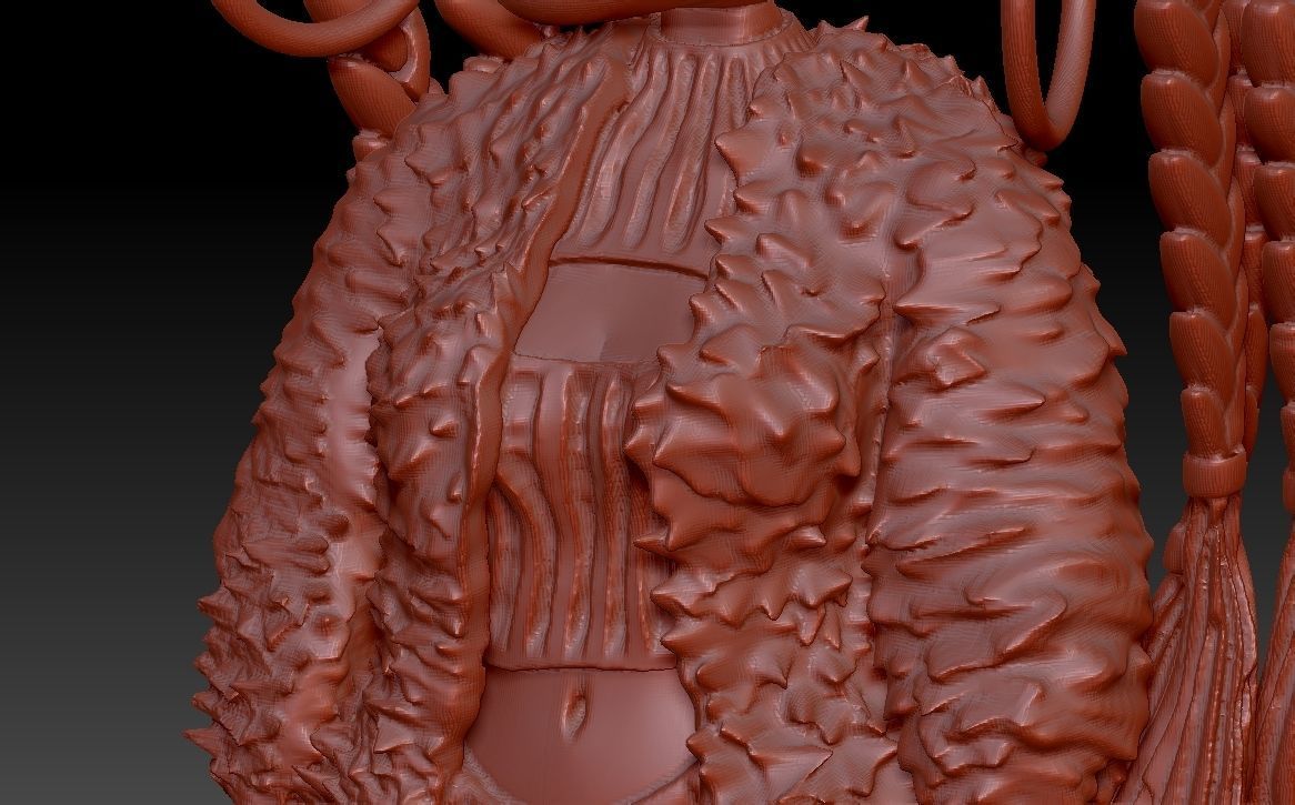 Lol doll adult 3D print model_2