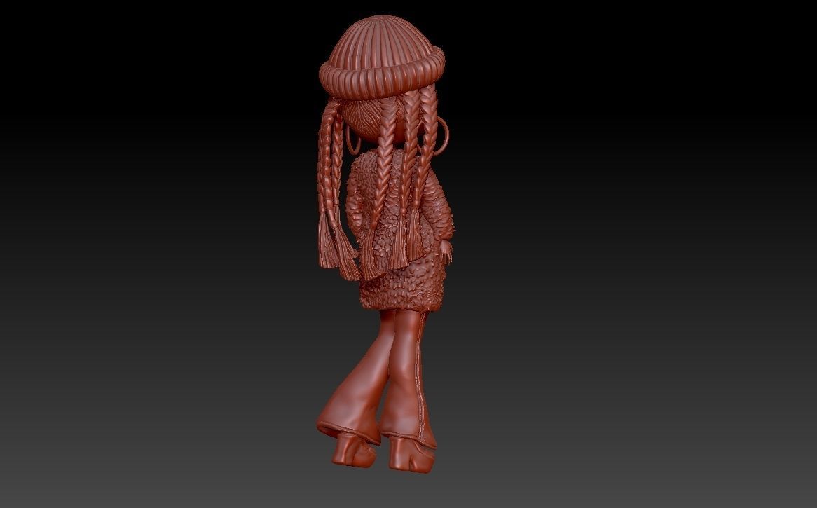 Lol doll adult 3D print model_3