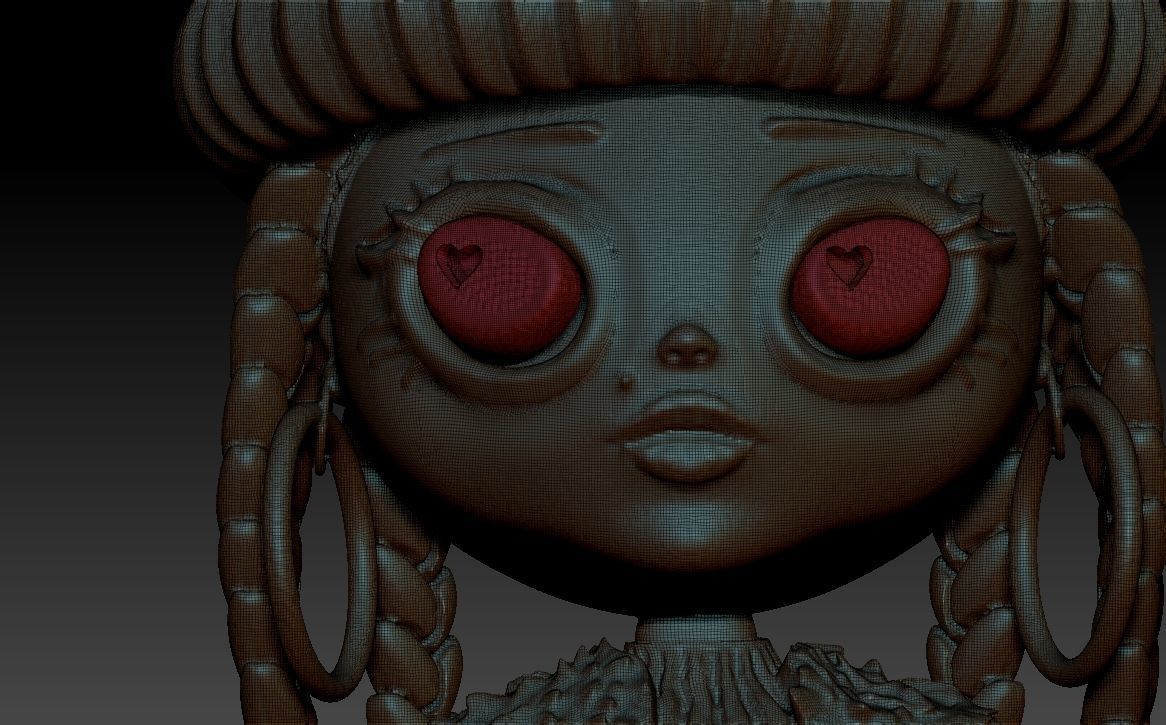 Lol doll adult 3D print model_5