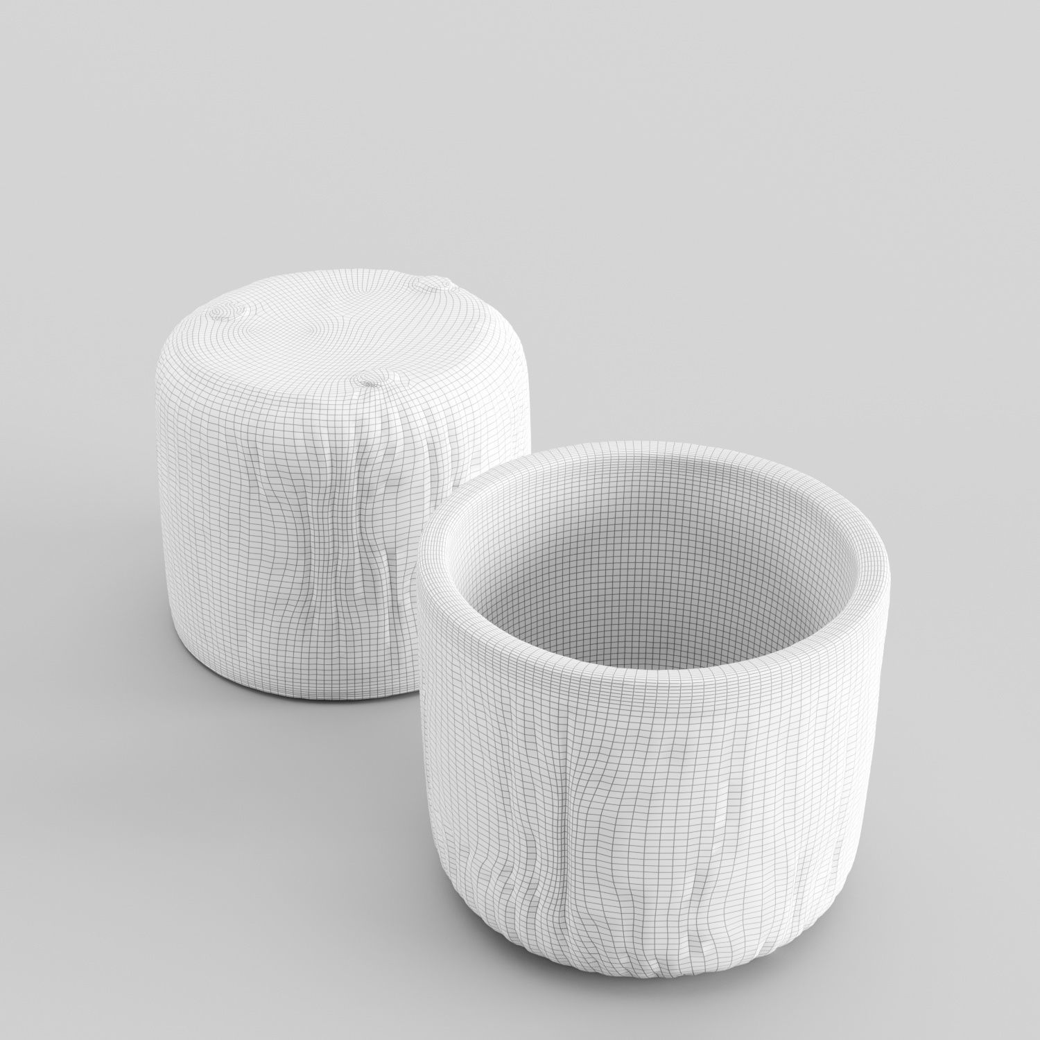 Sansevieria cylindrica plant 3D model_4