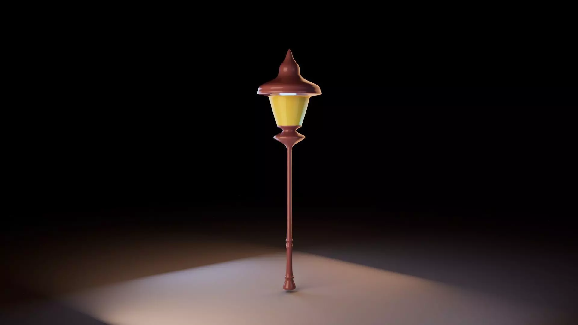 Street lamp  3D model_0