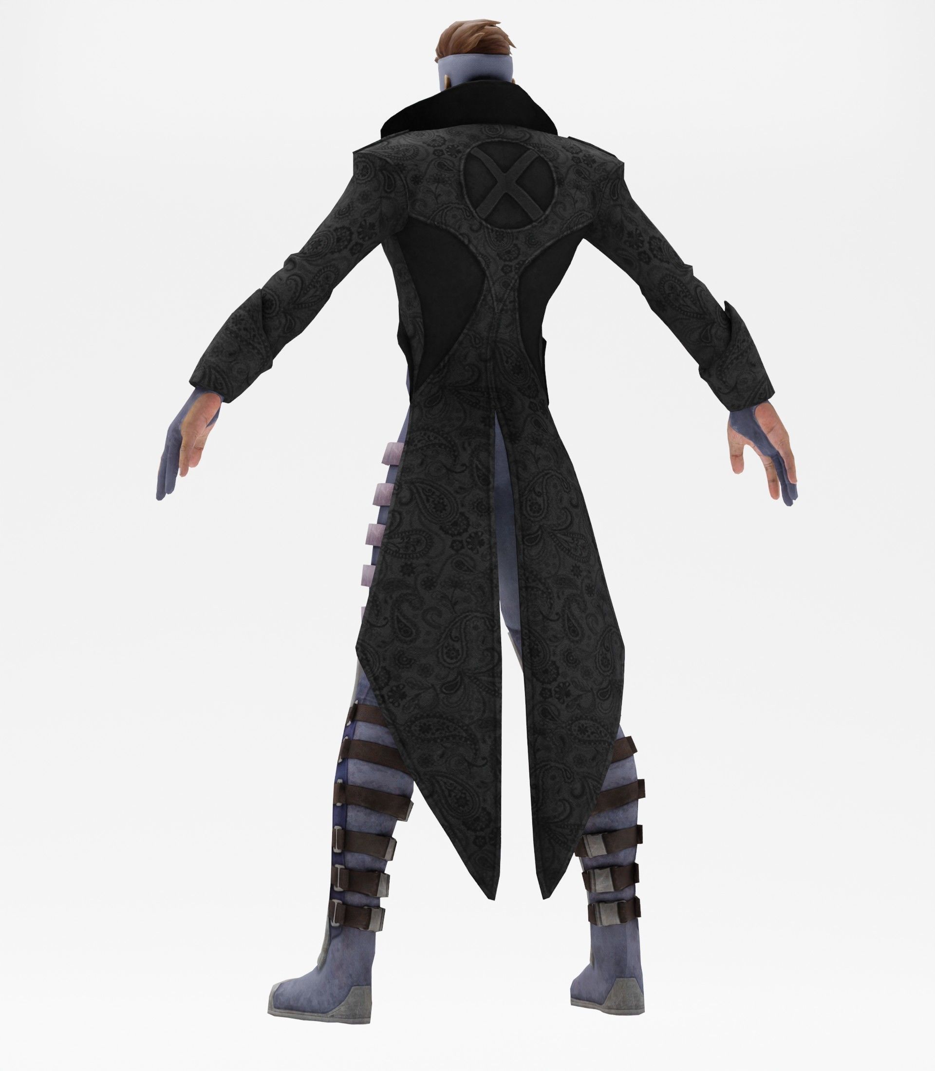 DJ Gambit Deadpool  3D model_10