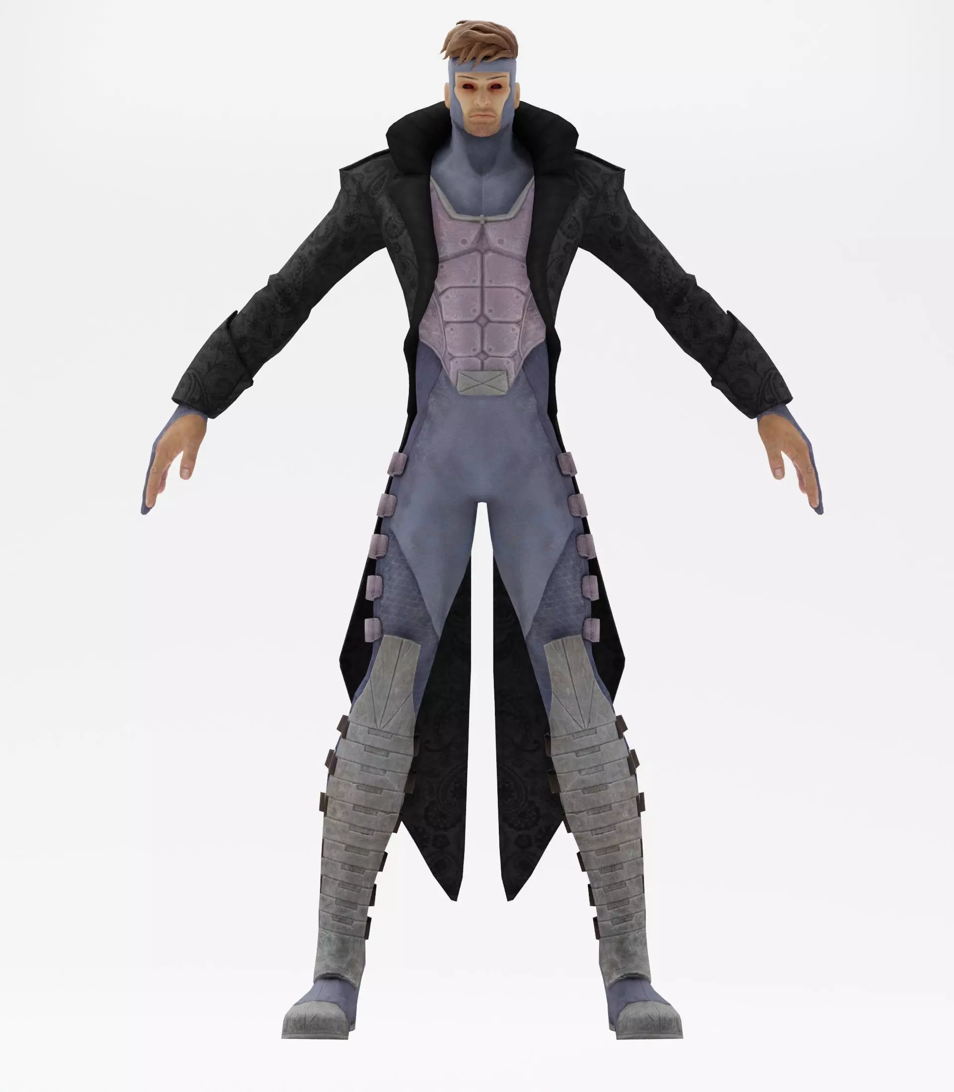 DJ Gambit Deadpool  3D model_0
