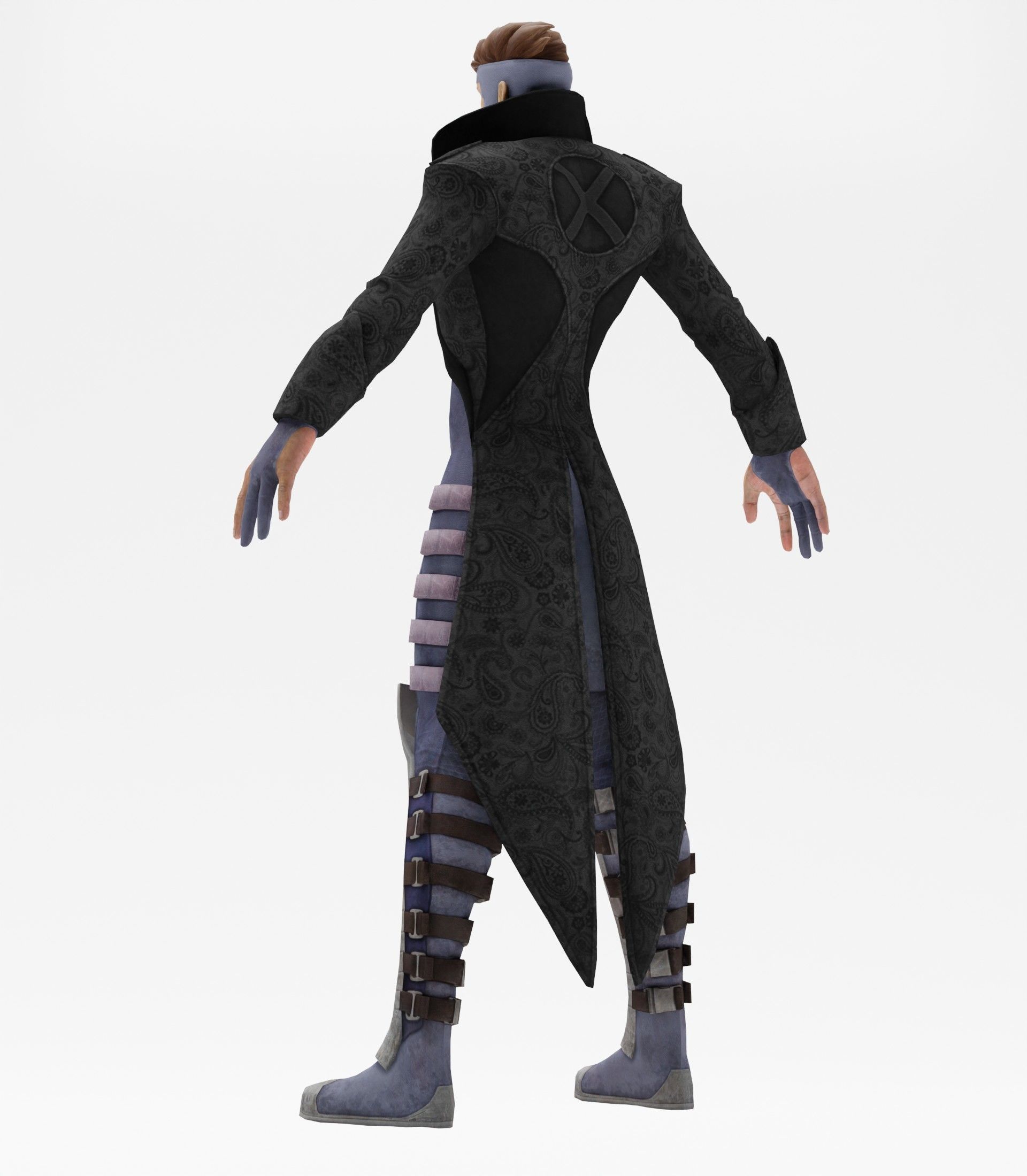 DJ Gambit Deadpool  3D model_11