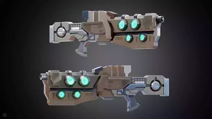Futuristic Gun