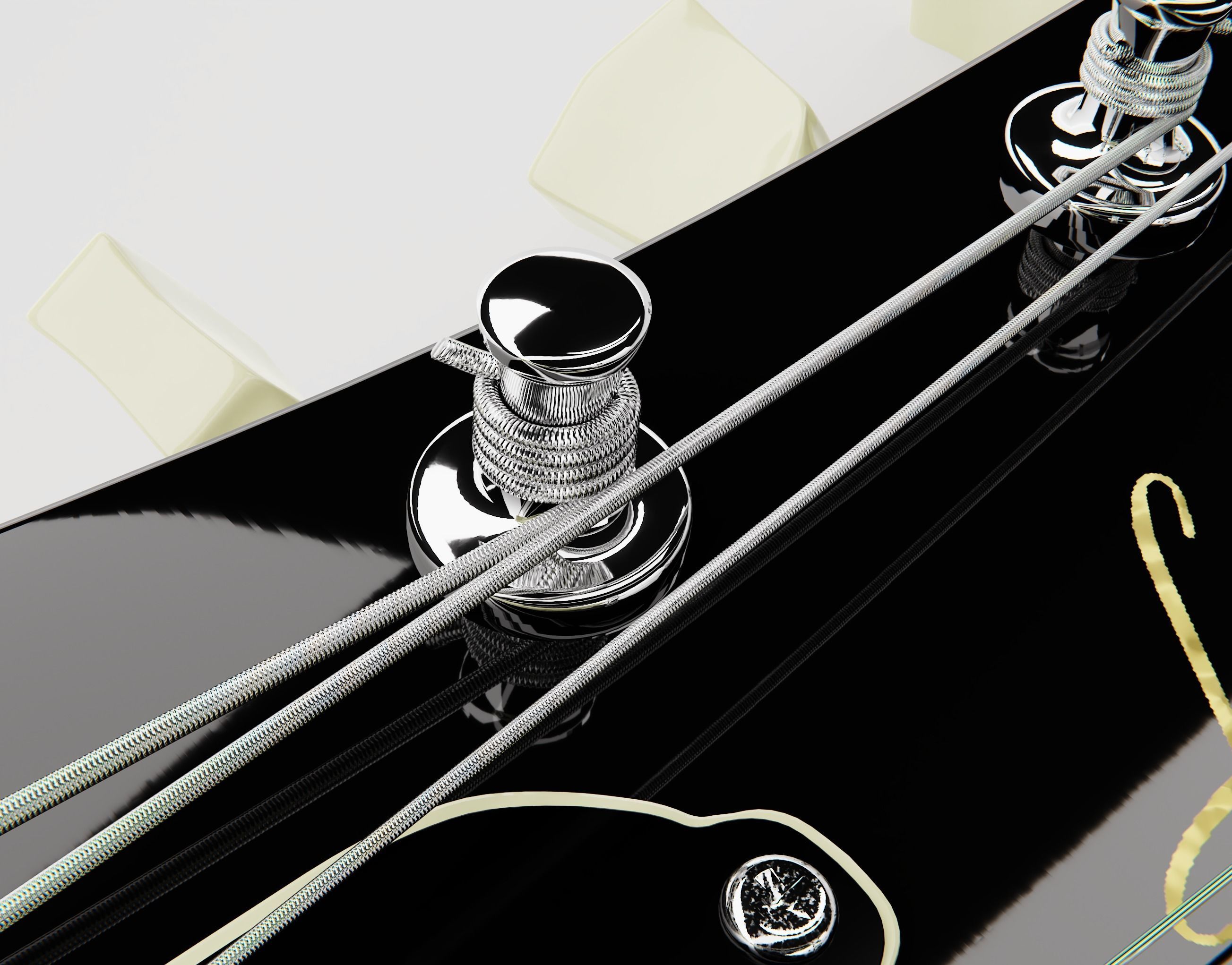 Gibson Slash Les Paul Signature 3D model_9