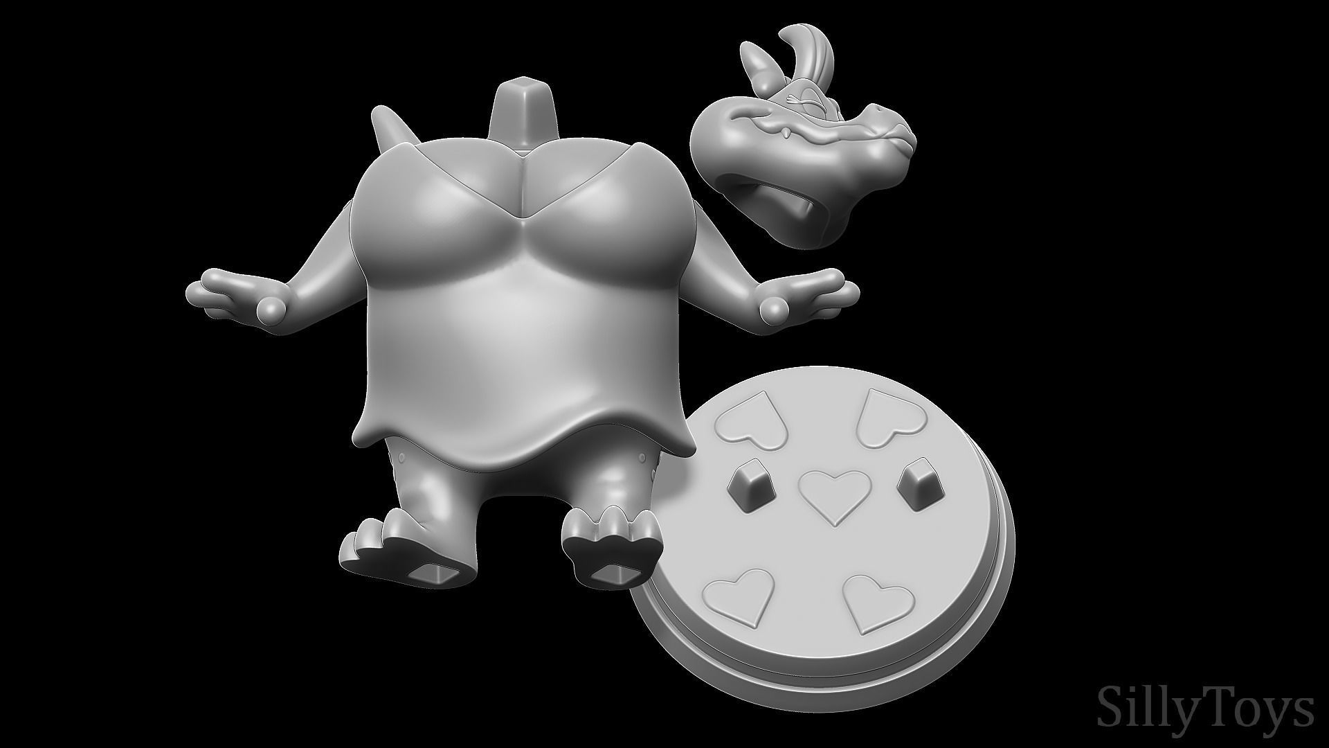 Big Boo - Tiny Toon Adventures How I Spent My Vacation 3D print model_9