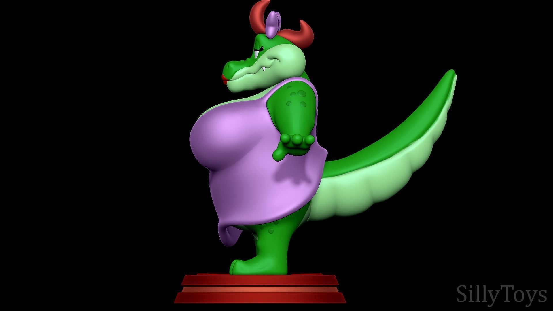 Big Boo - Tiny Toon Adventures How I Spent My Vacation 3D print model_3