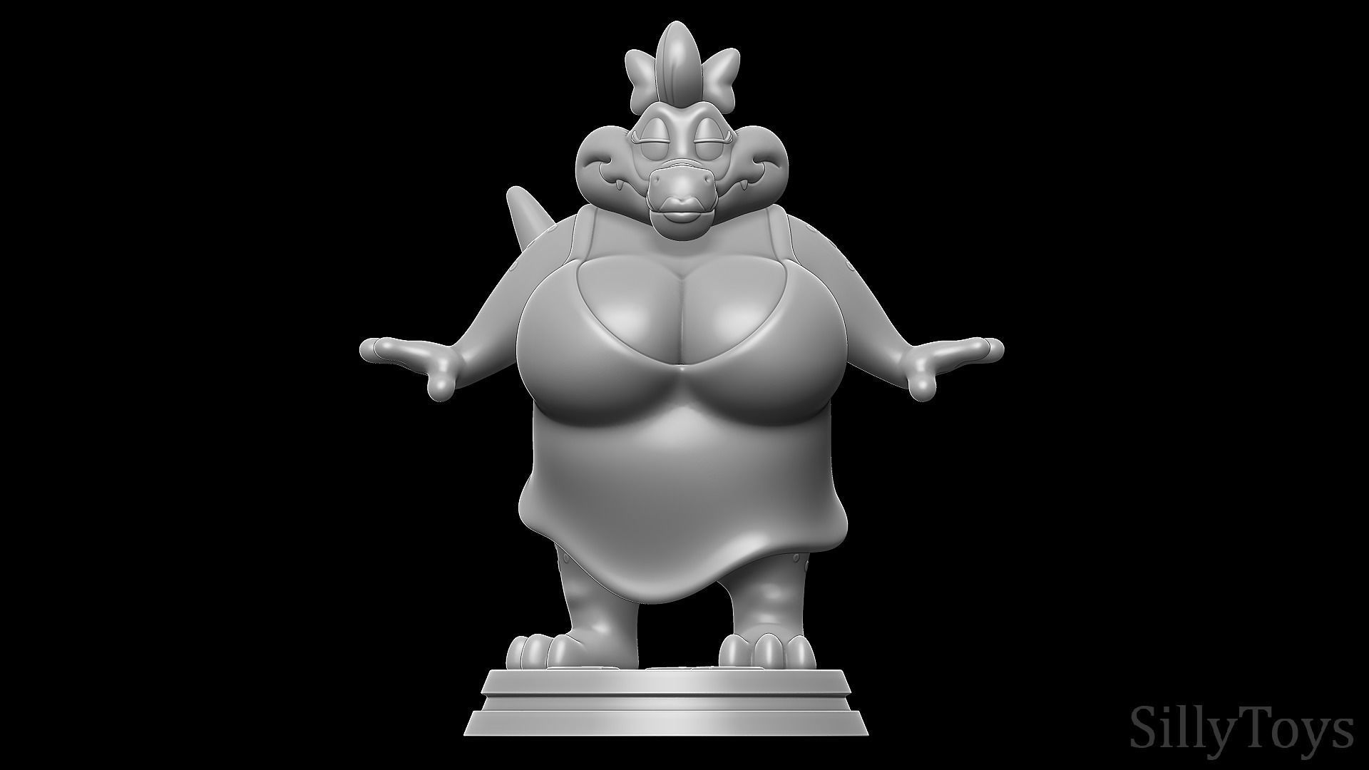 Big Boo - Tiny Toon Adventures How I Spent My Vacation 3D print model_7