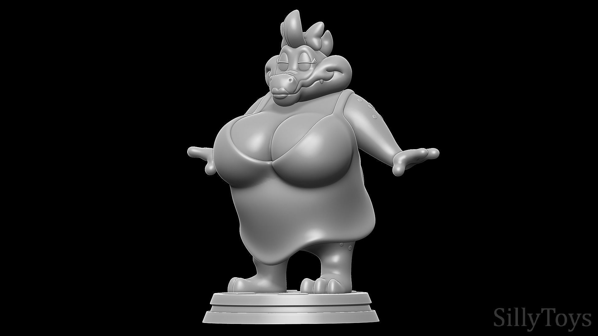 Big Boo - Tiny Toon Adventures How I Spent My Vacation 3D print model_8