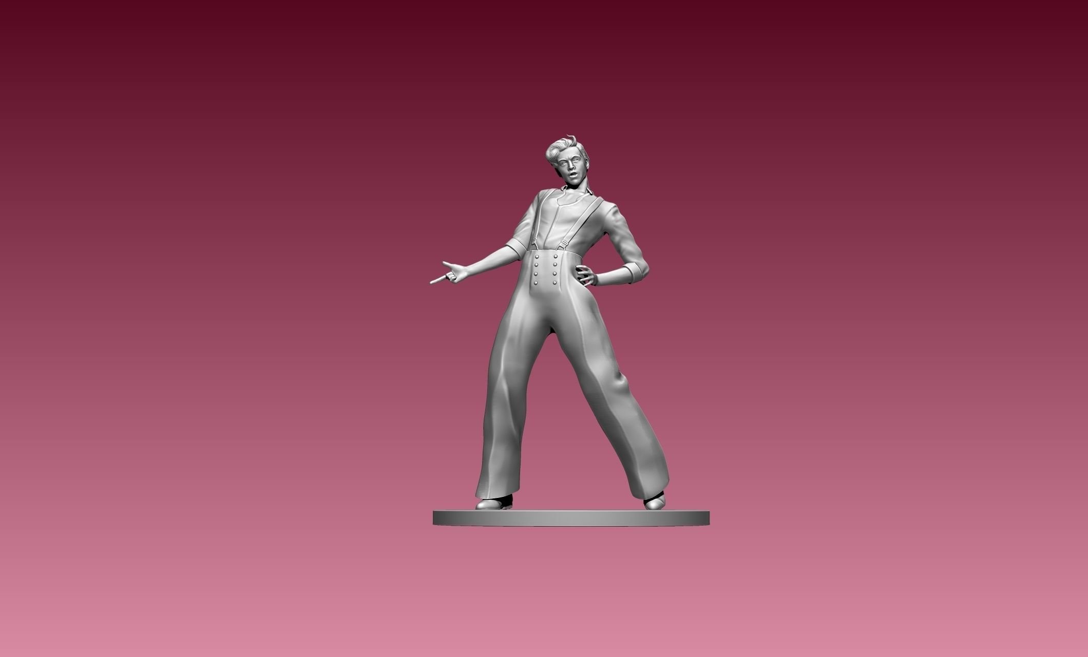 Harry Style Fine Line Fan Art 3D print model_4