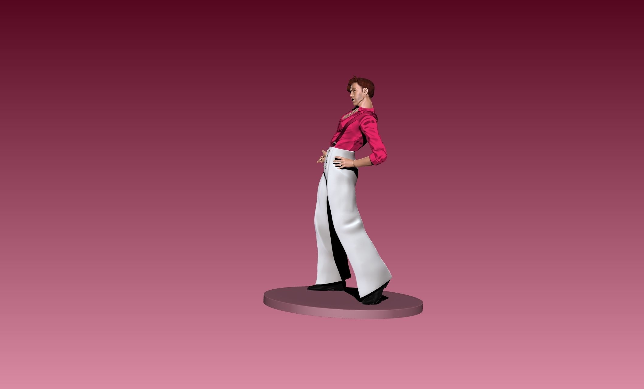 Harry Style Fine Line Fan Art 3D print model_3