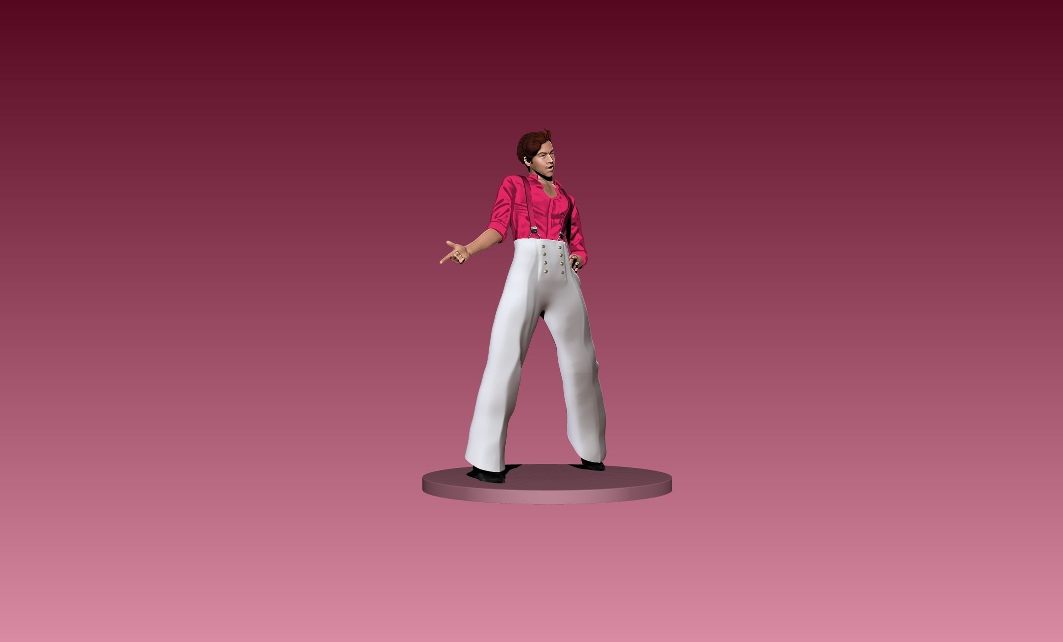 Harry Style Fine Line Fan Art 3D print model_2